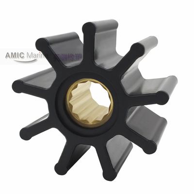 适用沃尔沃Volvo 船用发动机海水冷却泵橡胶叶轮 875736 875660