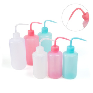 纹身弯嘴喷壶卫生清洁用品长口挤压瓶250/500ML