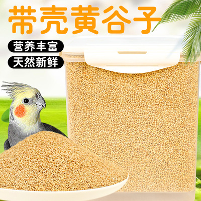 冠之亚鹦鹉食粮带壳黄谷子鸟粮