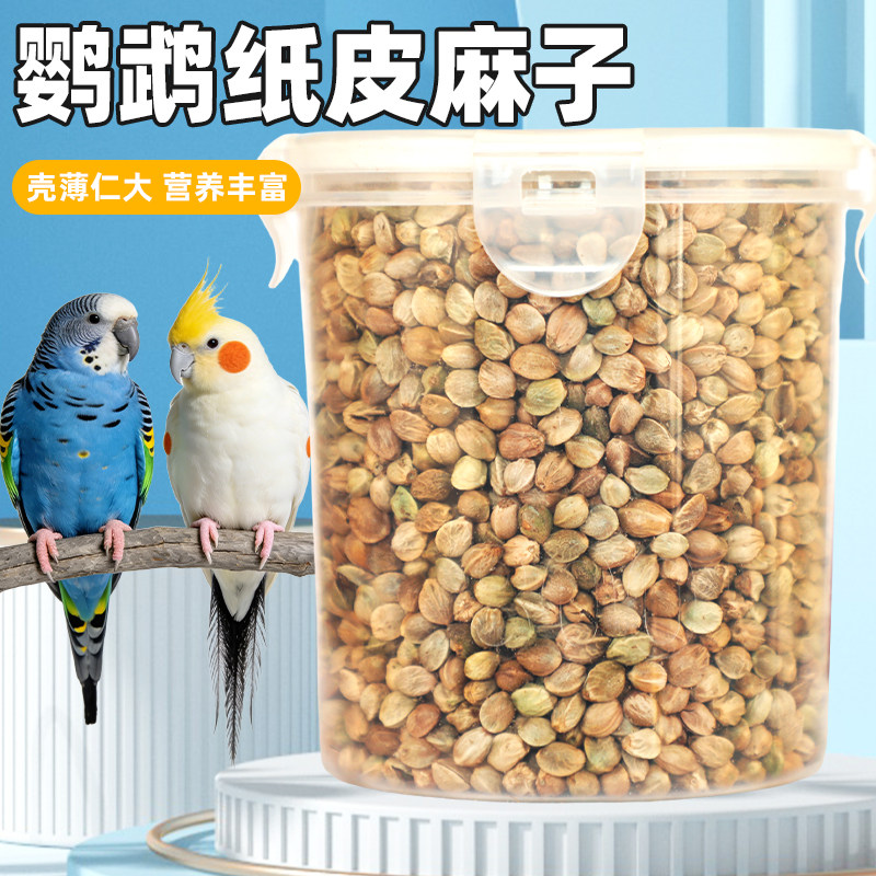 纸壳麻子大颗粒鹦鹉专用鸟食图片