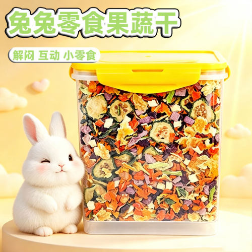 脱水蔬菜干兔粮营养零食磨牙棒