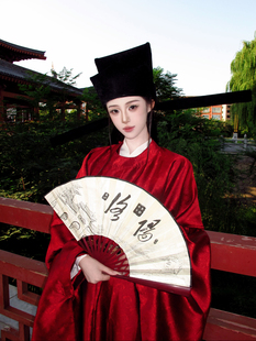 男士汉服状元服圆领长袍唐代女驸马成人古装江湖少爷服一品文官