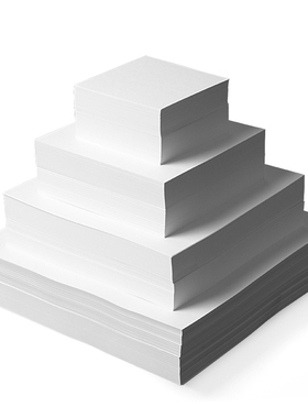 正方形白卡纸儿童识字卡幼儿园马克笔绘画美术白色卡纸10*10cm15×15cm230克手工相册明信片300g