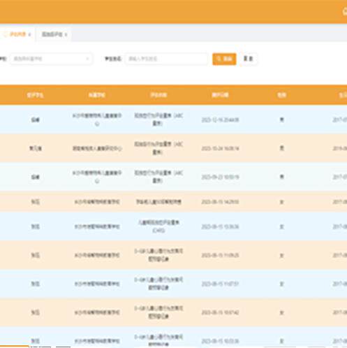 资源教室管理系统 儿童感统评估系统 认知训练与评估系统