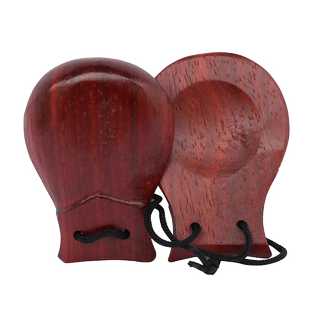 西班牙无柄响板奥尔夫乐器幼儿园儿童快板口才用木质感统音乐玩具