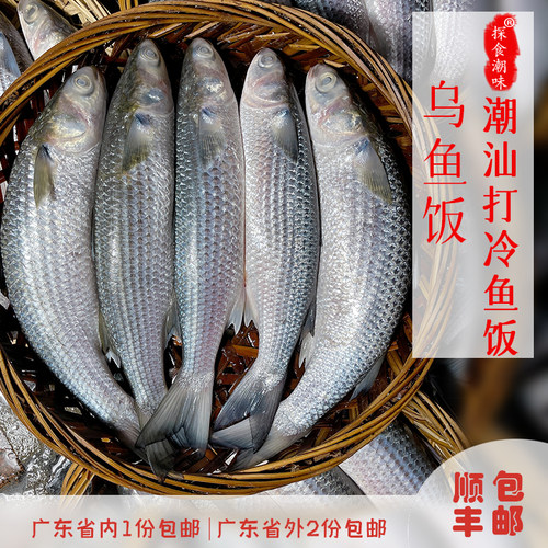 潮汕特产汕头打冷鱼饭即食乌鱼