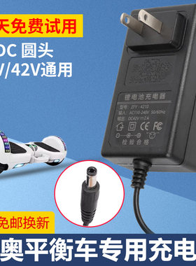 适用领奥左拉平衡车DC圆头充电器