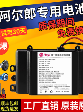 阿尔郎电动平衡车锂电池36v通用安派合一新能源42v电瓶电池组配件