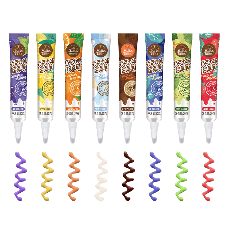 仙妮贝儿巧克力味笔甜品装饰笔