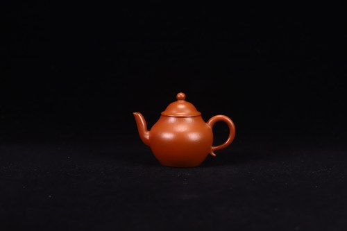 闪购 宜兴紫砂壶全手工赵庄朱泥小秋水壶60CC家用紫砂泡茶壶茶具
