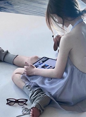 【赵露思同款】o cloche code_舞者过膝腿袜_Ballerina Overknee