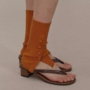 Ankle Knit code_绞花短袜套_Cable Socks cloche