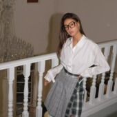 5折清货福利 ANDREA CREWS不对称半裙 Jejia百搭款 衬衫