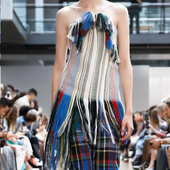 折 Ports1961宝姿春夏新款 民族风拼色流苏时尚 上衣 品牌