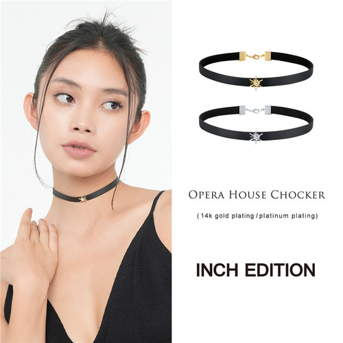 INCHEDITION太阳项圈配饰choker