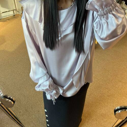 PETRE COR 26AW 大翻领系结衬衫
