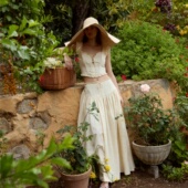 国现For 田园少女菲菲边上衣半身裙 Lemons24春夏新款 Love and