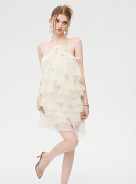 【折】Aimme sparrow 官方授权新款挂脖立体蝴蝶蛋糕裙合集