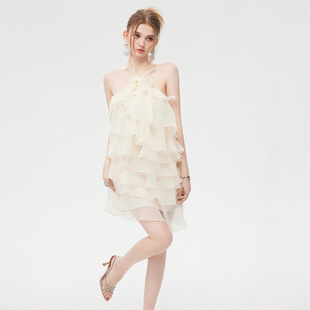 【折】Aimme sparrow 官方授权新款挂脖立体蝴蝶蛋糕裙合集