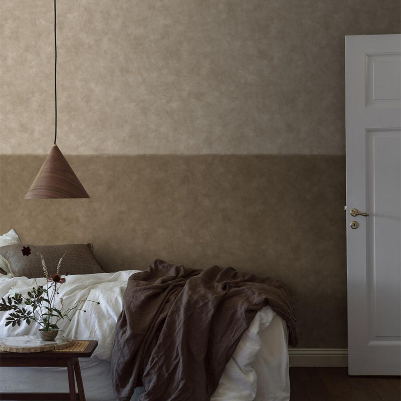 瑞典原装进口墙纸壁纸 halk mural 渐变灰色 现代简约轻奢背景墙