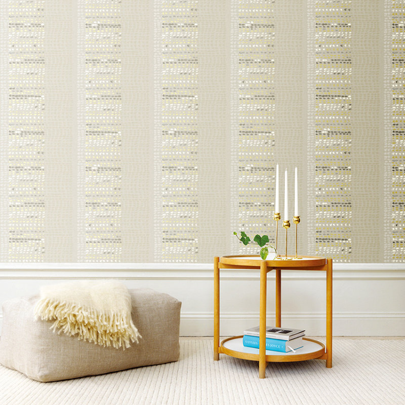 简约 现代 美式 北欧 墙纸壁纸 不规则点点 竖纹客厅卧室背景墙纸
