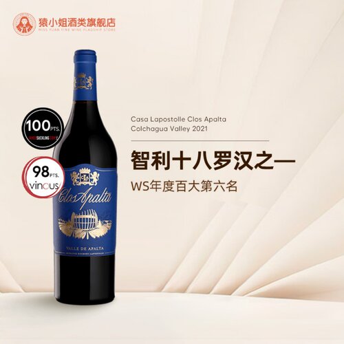 智利酒王蓝宝堂ClosAplata红酒