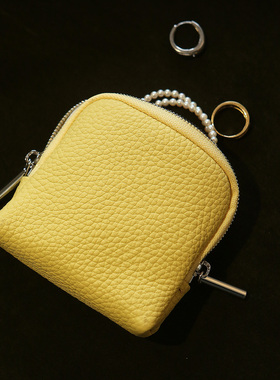 sainkho山叩真皮首饰包便携项链收纳牛皮随身首饰盒戒指耳钉收纳