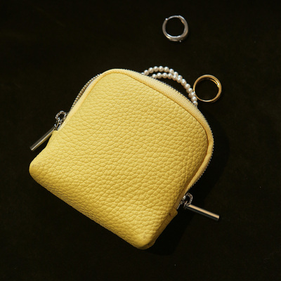 真皮首饰包便携项链收纳首饰盒