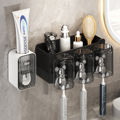 壁挂牙刷置物架暴力熊