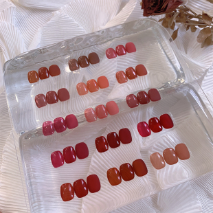 浆果系列putone w116 putone牛血红色橙红润透红色显白美甲甲油胶