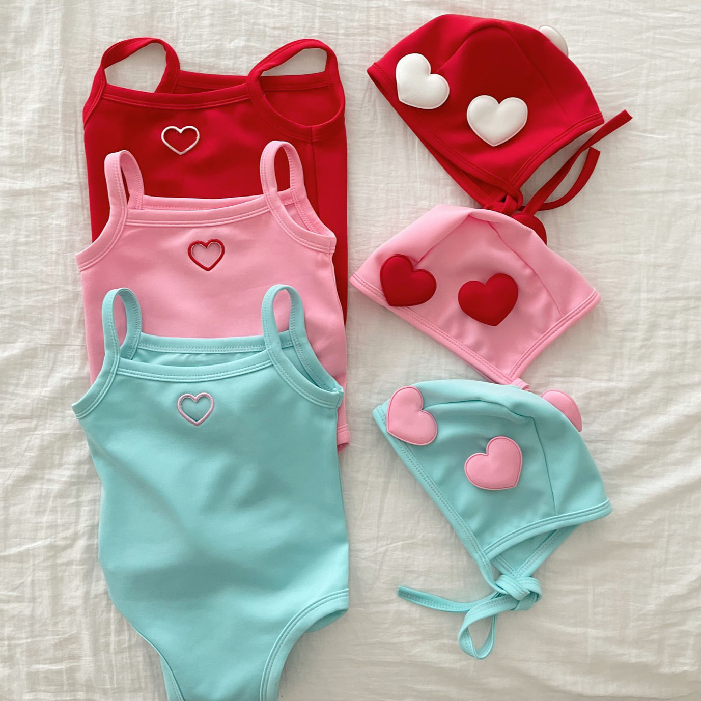 26夏季婴儿连体泳衣ins韩版宝宝速干泳装两件套婴儿泳衣套装