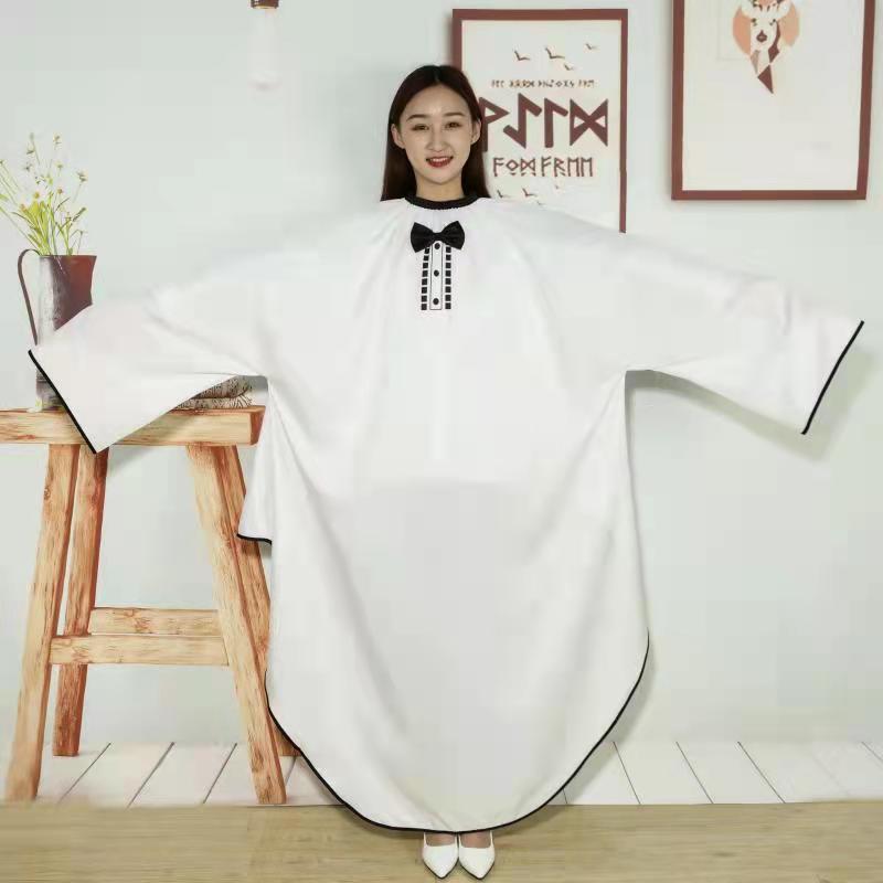 带袖专业美发防静电定制logo围布