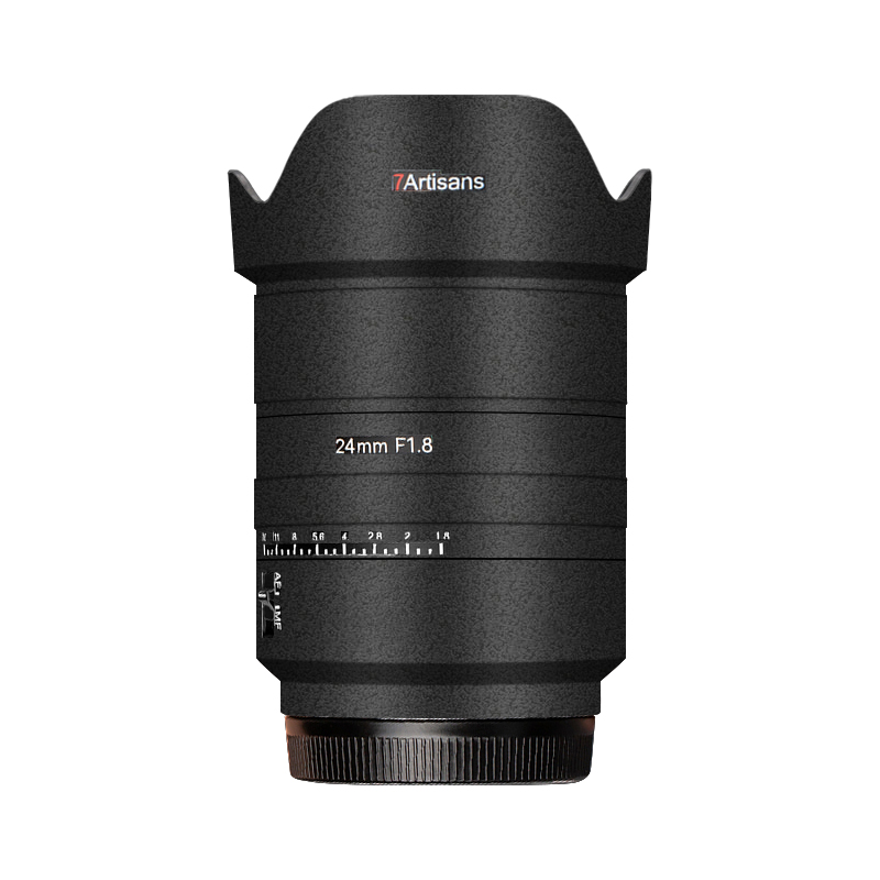 适用于七工匠 7artisans 24F1.8索尼E口镜头贴纸 卡通防刮保护膜