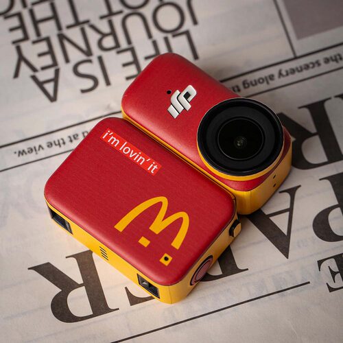 适用于大疆Oosmo  Nano相机保护贴膜  DJI大疆卡通磨砂保护贴膜