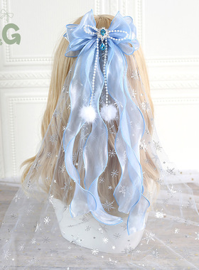 XG原创洛丽塔发带欧根纱