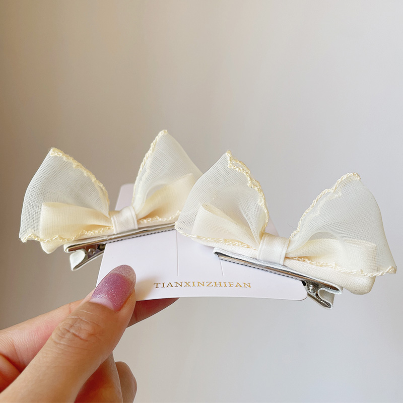 小蝴蝶结头饰发卡公主韩版儿童