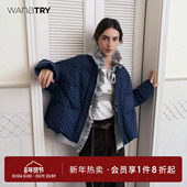 女装 wana 保暖外套上衣 90绒白鸭绒羽绒服冬季 新款 try 云朵零压