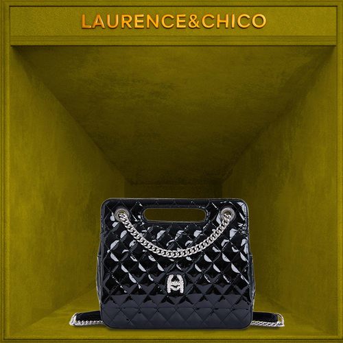 Laurence&Chico黑漆牛奶盒包