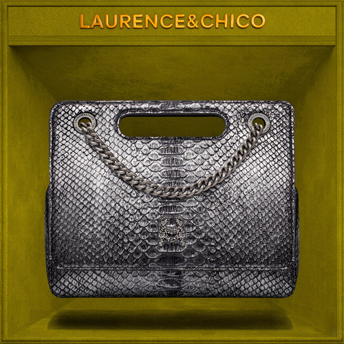 Laurence&Chico珍贵蛇皮大容量