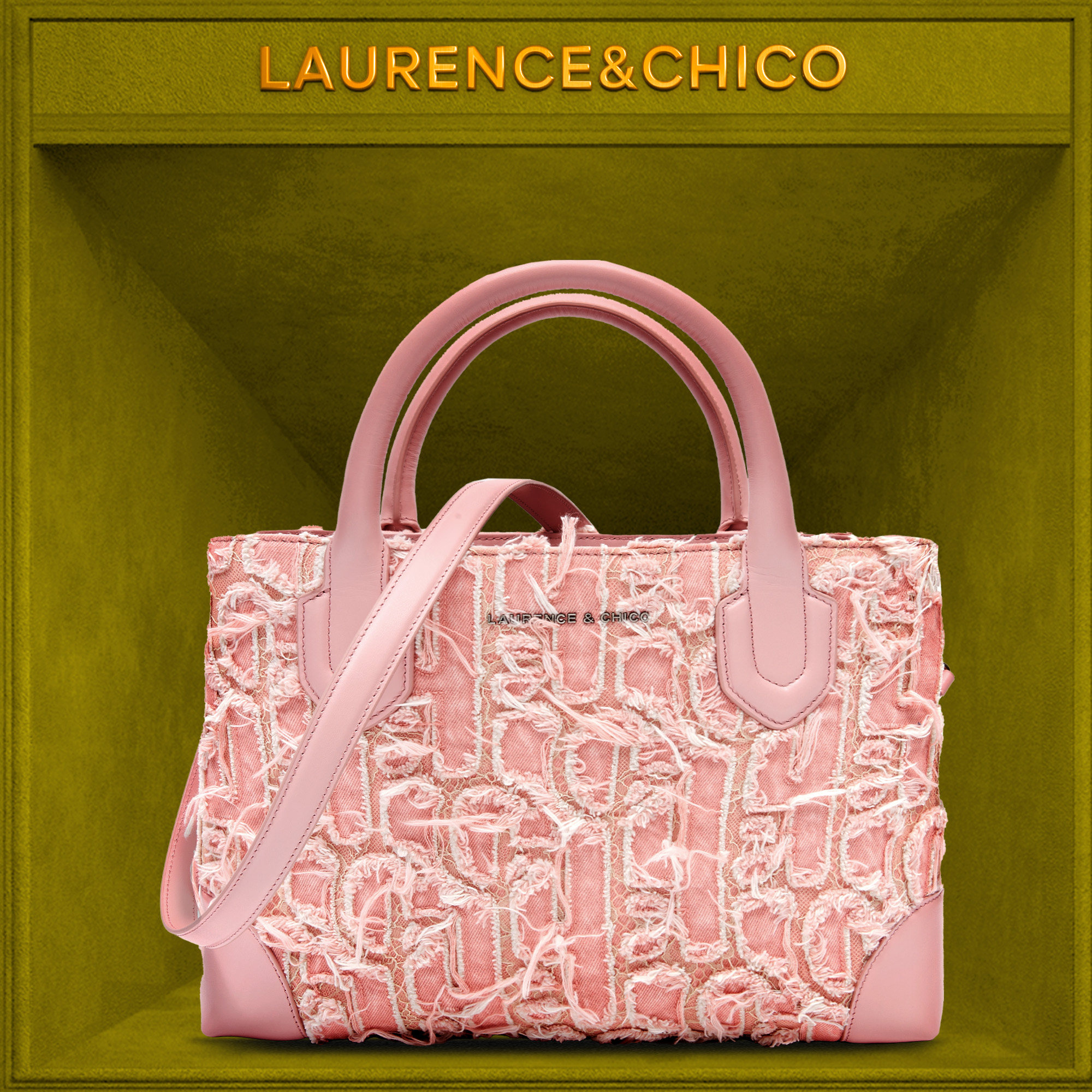 LC海螺珠猫抓牛仔女权Tote包