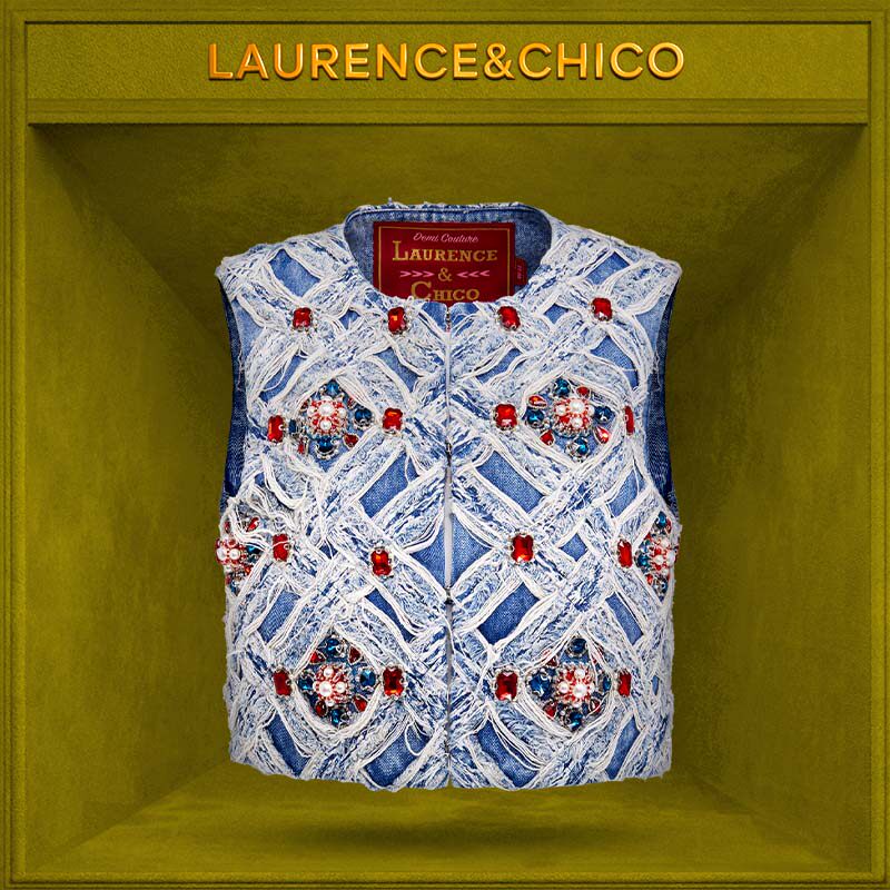 Laurence&Chico牛仔重工马甲