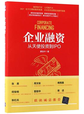 企业融资(从天使投资到IPO)
