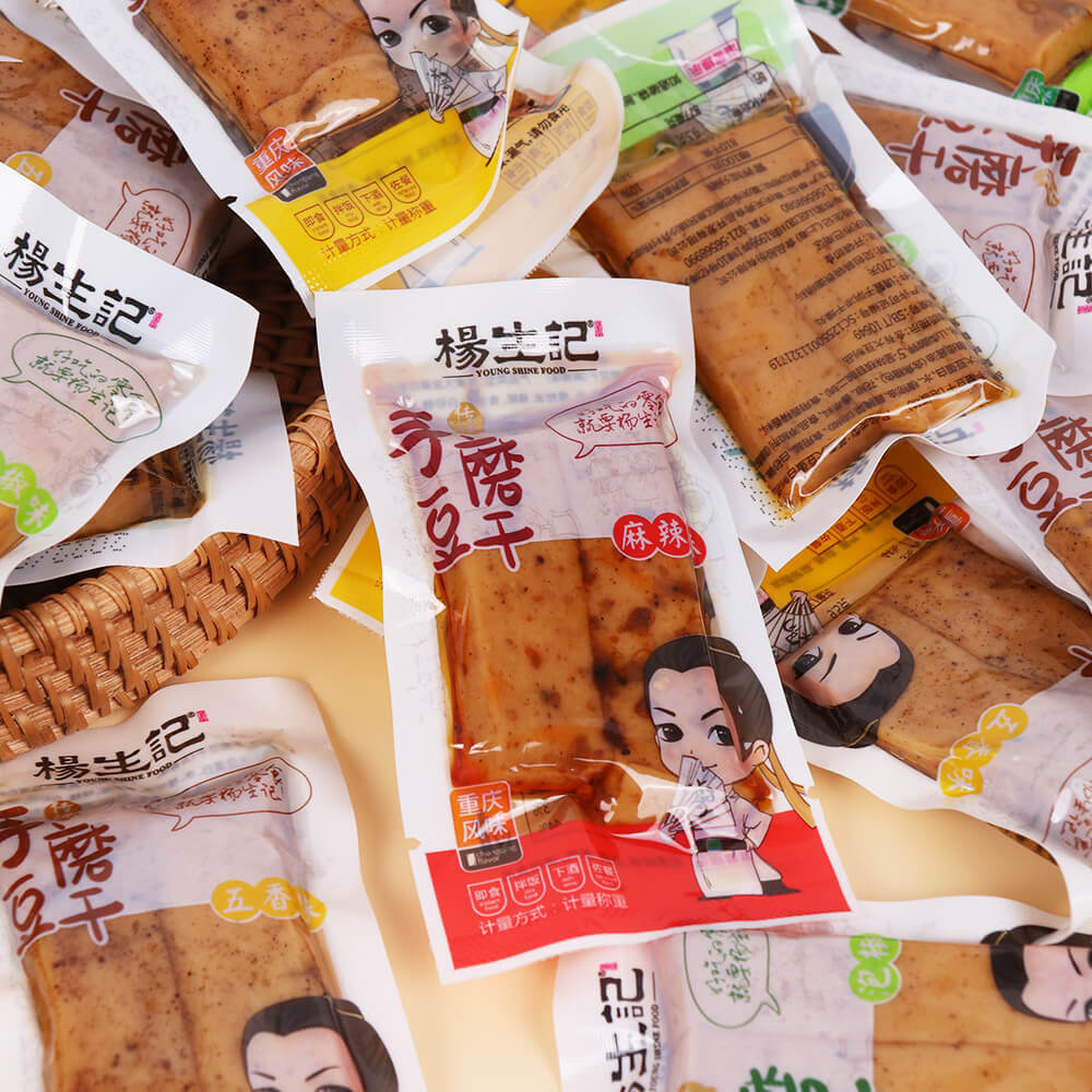 手磨豆干小吃卤味解馋小零食好吃的豆腐干五香豆干休闲食品豆制品