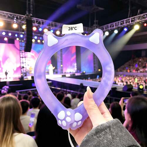夏季看演唱会降温避暑好物凉感项圈户外跑步运动降温冰凉感可挂脖