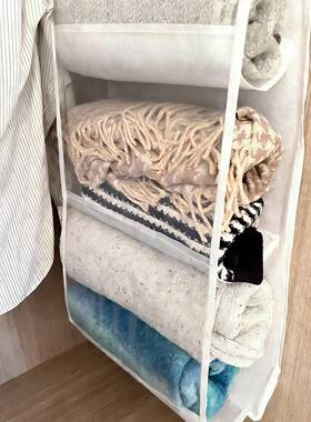 换季衣服整理神器围巾收纳衣柜衣物收纳袋家用大容量可选购衣柜筐