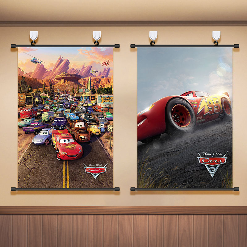 赛车总动员Cars海报挂画闪电麦昆