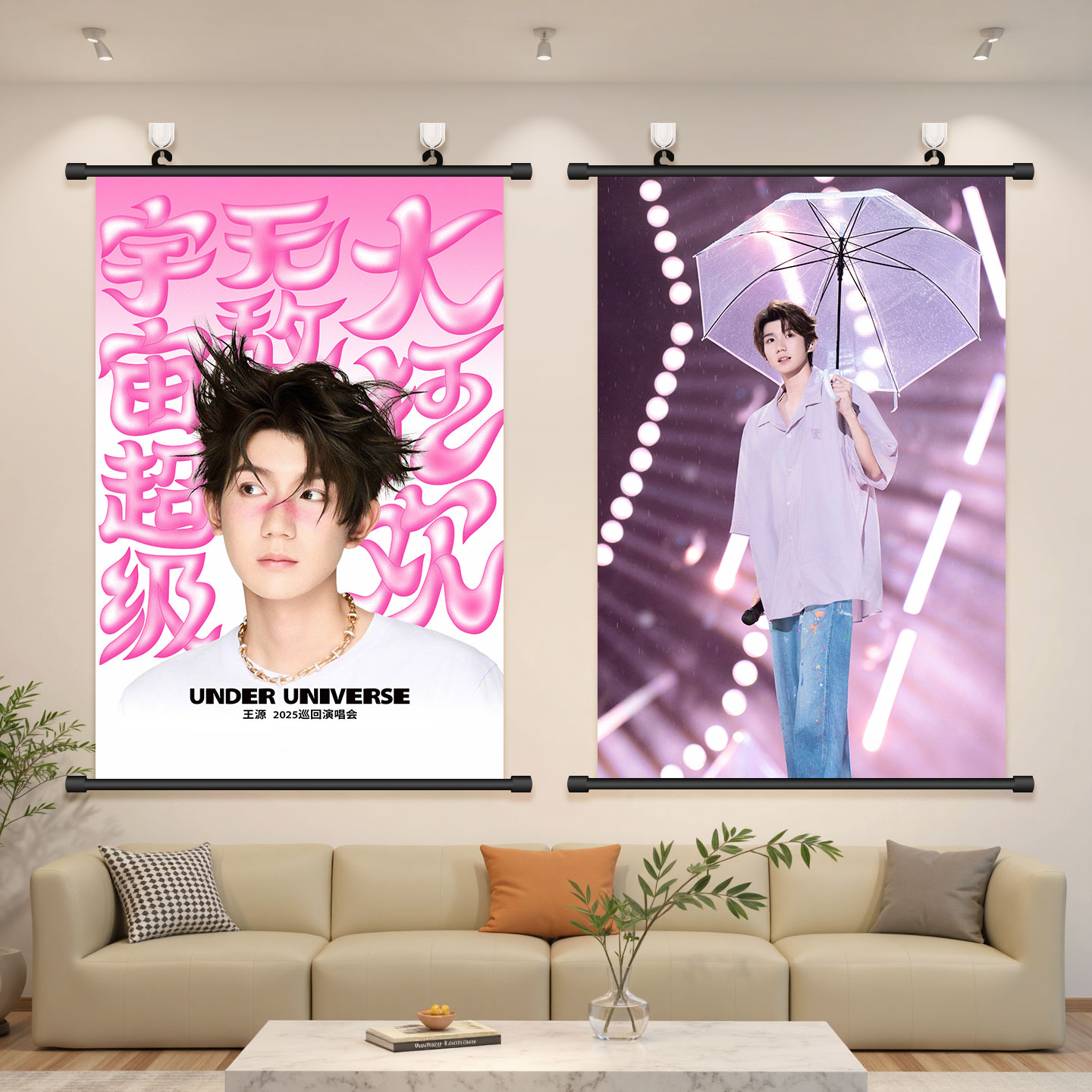 王源海报挂画演唱会明星周边