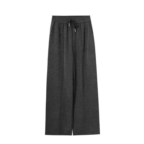 【甜馨Tia专享】加绒羊绒阔显瘦休闲拖地裤2616#