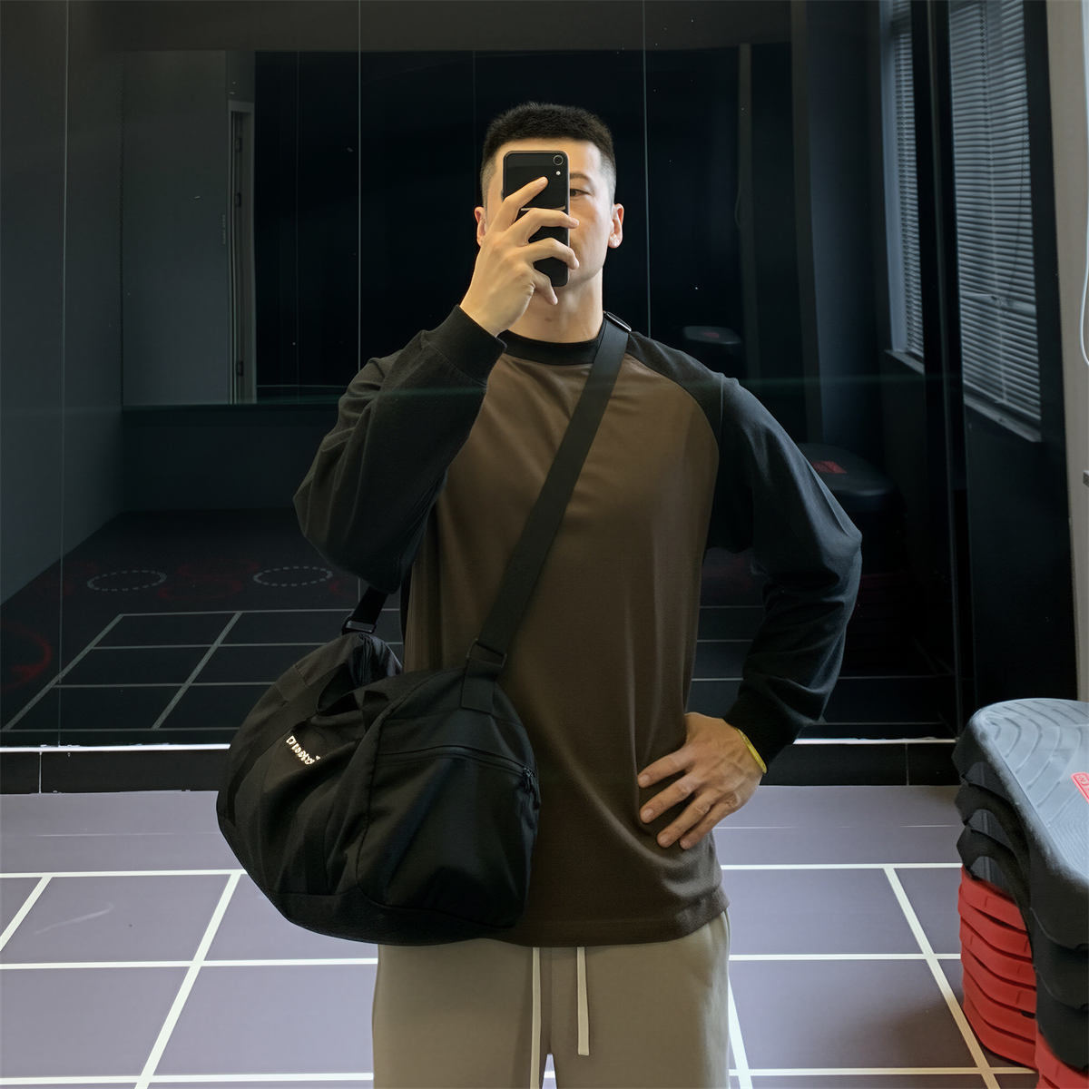 irontrap 270G重磅纯棉美式撞色运动长袖T恤健身衣服男训练秋冬季,运动服/休闲服装,运动T恤,淘宝优惠券,粉丝福利购,淘宝优惠卷