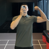 正肩短袖 男士 T恤 190G冰离子珠地纯色健身polo衫 IRONTRAP春夏新款